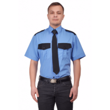 Рубашка охранника под заправку, короткий рукав