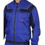 Куртка "Карат" васильковый с т.синим 80% х/б, МВО пл. 255 г/кв.м